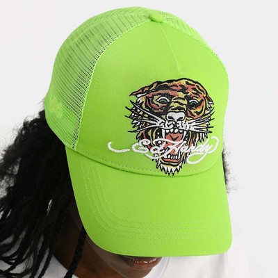 ed hardy trucker cap埃德哈迪帽子重工刺绣烫钻货车帽网眼棒球帽