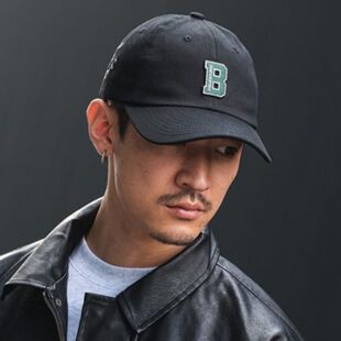 beams 日本潮牌棒球帽日系男女街头复古帽日单弯檐鸭舌帽子 heart
