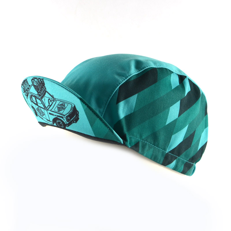 外贸出口订单 棉布骑行小帽子男女防风公路山地自行车头盔内衬帽