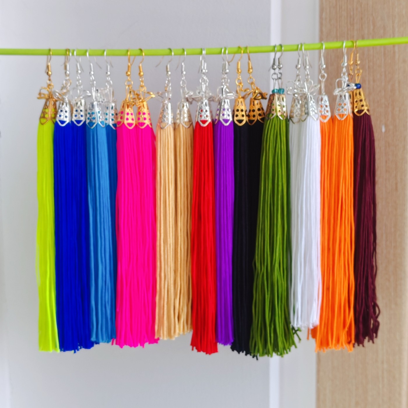 流苏耳坠拉丁舞服配件广场舞配饰