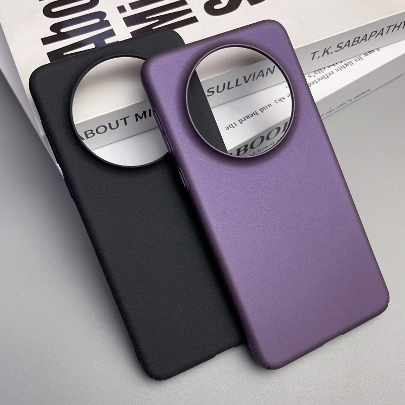 华为Mate60塑料简约磨砂硬壳超薄