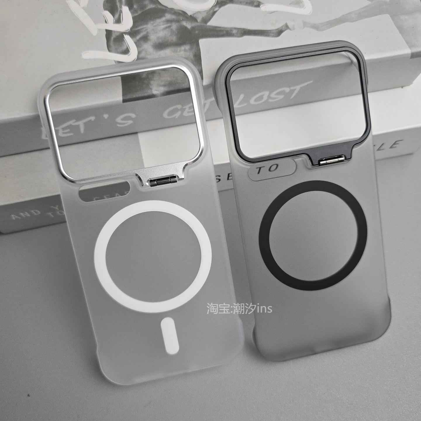 适用小米17Pro手机壳新款Xiaomi17Promax磁吸无边框保护套Mi17磨砂硬壳金属支架透明外壳大孔