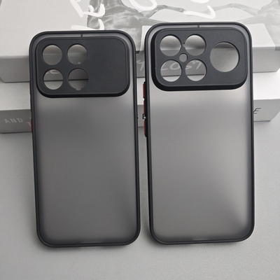 适用红米K90ProMax手机壳新款RedmiK90保护壳全包防摔K90pro磨砂硬壳简约个性创意透黑外壳男女