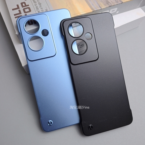 适用OPPOA2手机壳新款A25G无边框oppo保护套超薄半包PJB110磨砂硬壳金属烤漆0pp0外壳潮牌