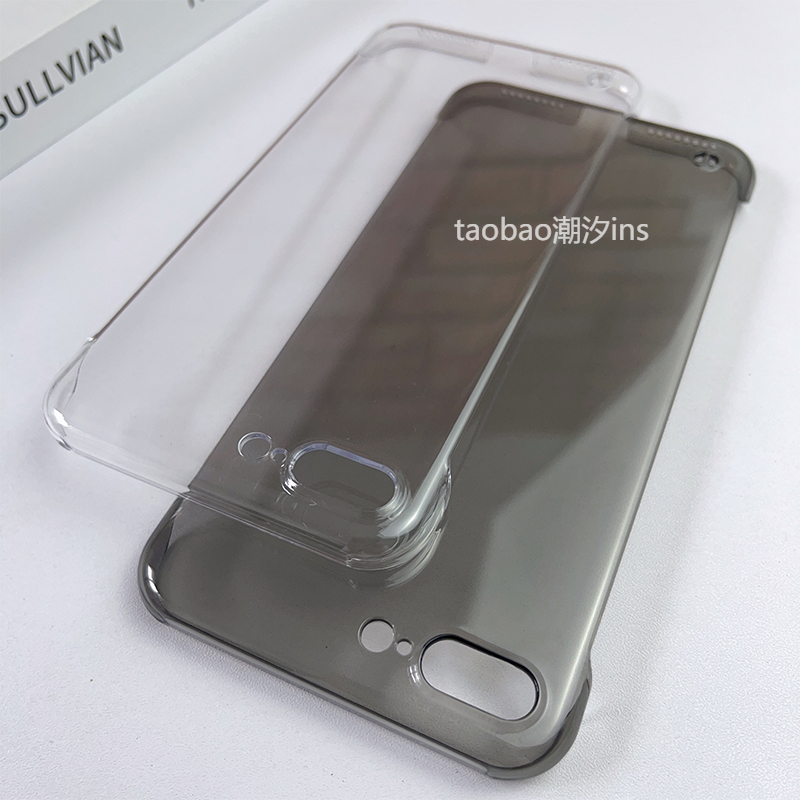 苹果8Plus亚克力简约透明硬壳