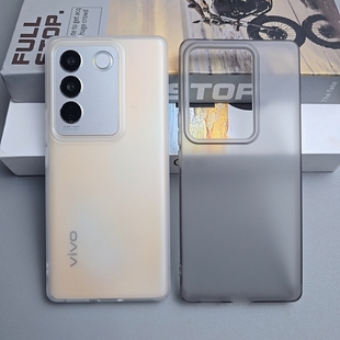适用vivoS16手机壳新款S16Pro保护壳全包防摔硅胶直边透黑VIVOS16e磨砂软壳简约男女外壳大孔
