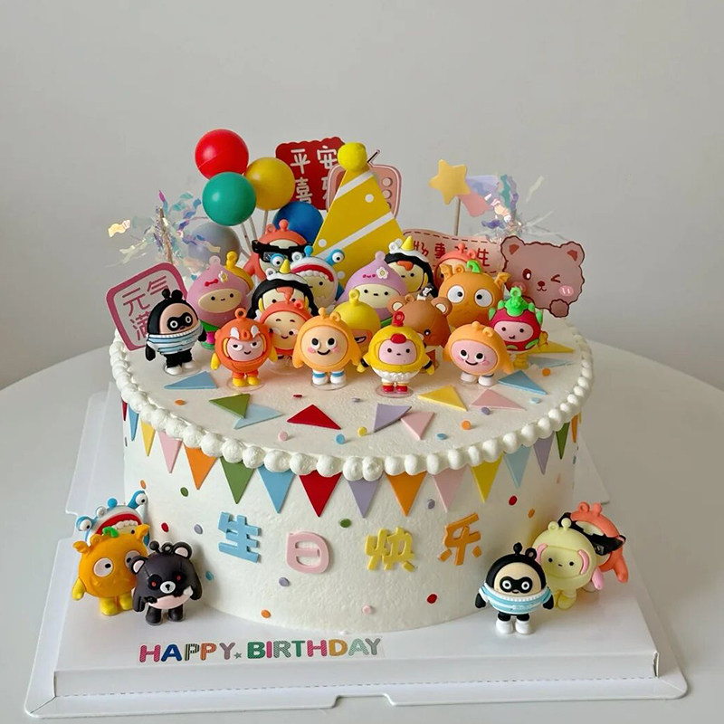 圆蛋小公仔儿童派对蛋崽派对蛋糕配件可爱元气ins蛋蛋烘焙插件,节庆用品/礼品,节日装扮用品,淘宝优惠券,粉丝福利购,淘宝优惠卷