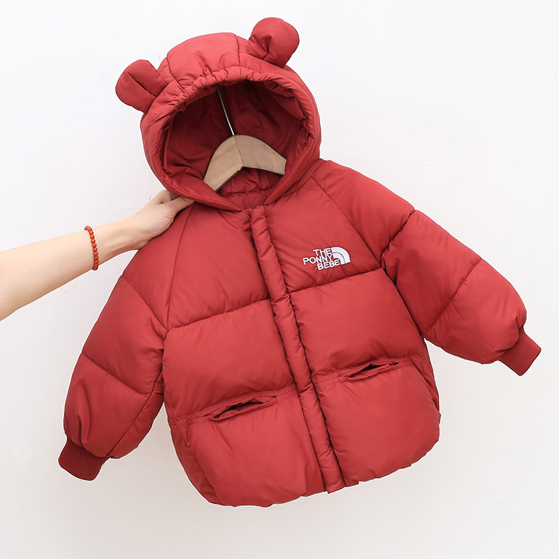 儿童加厚秋冬羽绒棉服