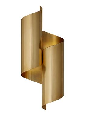 VC全铜客厅壁灯简约创意玄关楼梯间过道轻奢别墅背景墙卧室床头灯