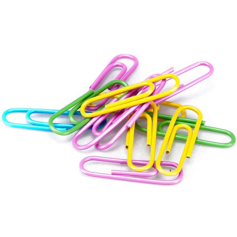 回形针办公用品曲别针回行型针装订文具镀镍加厚150枚大盒批发包