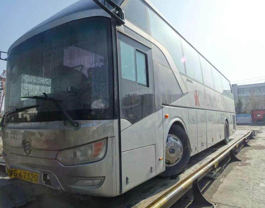 1月5日通辽金旅牌大型普通客车一辆（车牌号：蒙G67320，车牌不随车拍卖）网络拍卖公告