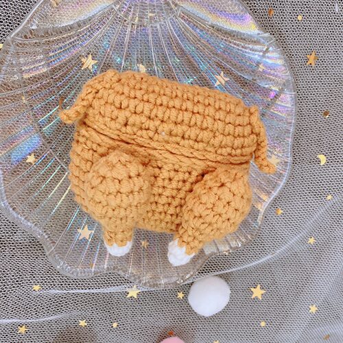 手工编织鸡腿软硅胶无线蓝牙耳机壳保护套适用苹果airpodspro23女