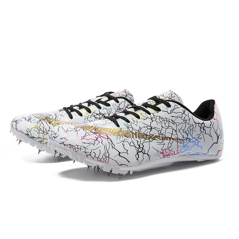 23新款8钉鸳鸯钉鞋田径短跑男钉子鞋女体育训练鞋钉鞋田径鞋