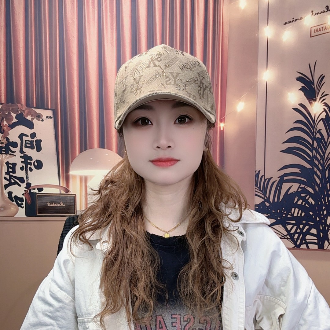 春季字母弯檐防晒透气棒球帽