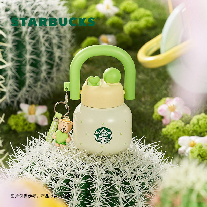 星巴克杯子大容量拎拎壶合集户外车载手提杯便携随行