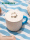 [Десять миллиардов субсидий] Коллекция Starbucks Cup Holiday из серии Sea Breeze Свежая и простая синяя кружка из нержавеющей стали mini 2