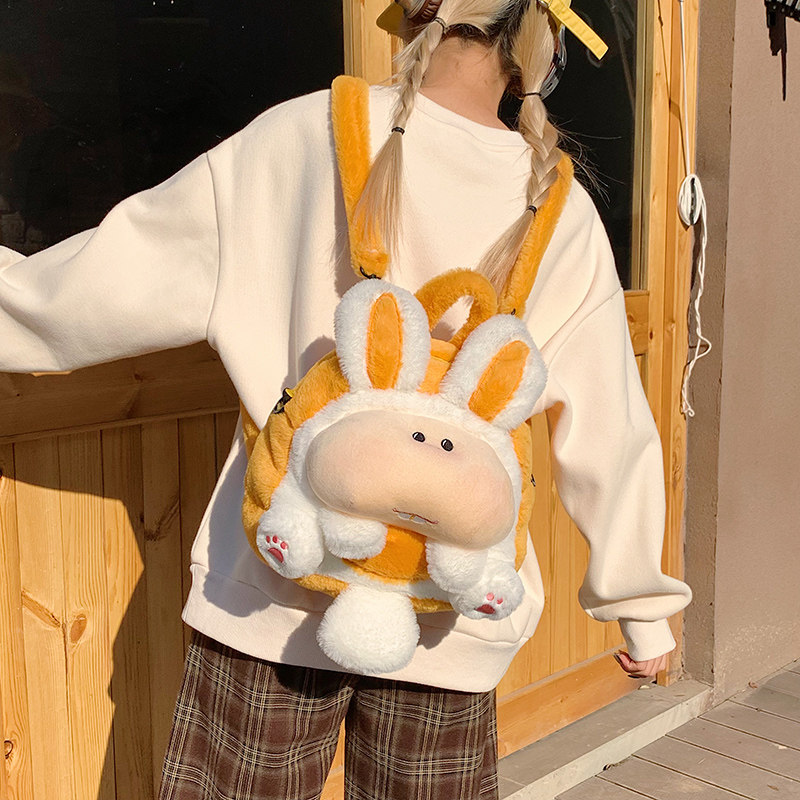 2025新款卡通公仔兔子包包女童可爱迷你背包宝宝毛绒双肩包少女潮,玩具/童车/益智/积木/模型,斜挎包/拎包/腰包,淘宝优惠券,粉丝福利购,淘宝优惠卷