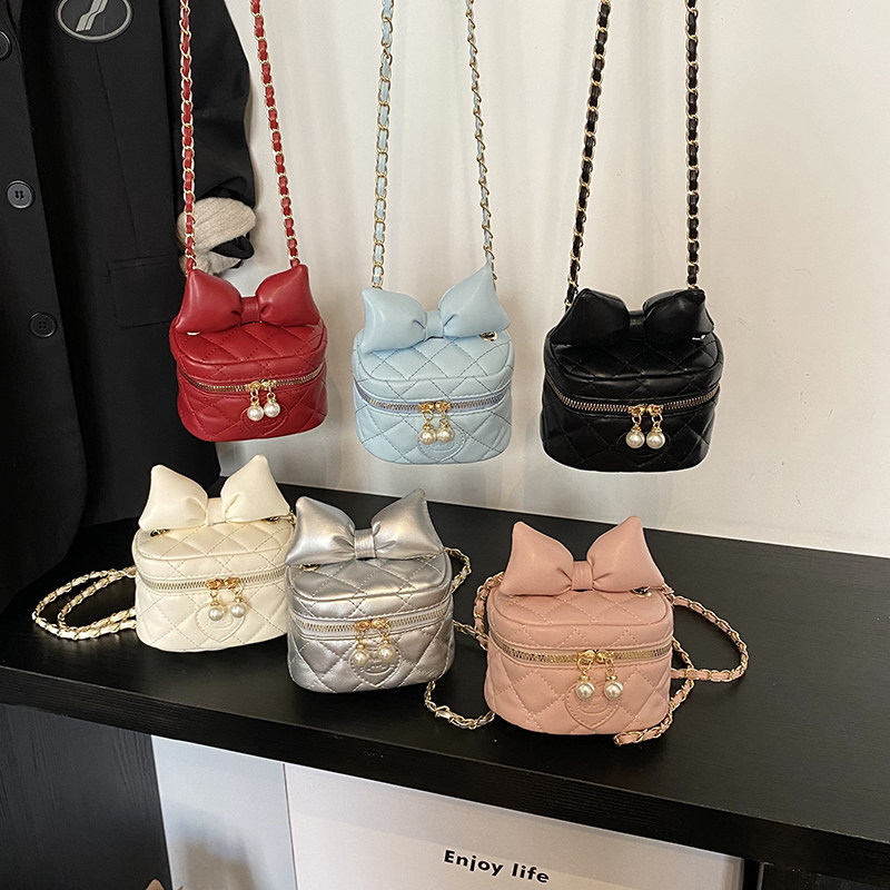 女童水桶迷你小包包2025新款洋气菱格链条儿童蝴蝶结单肩斜挎包潮,玩具/童车/益智/积木/模型,斜挎包/拎包/腰包,淘宝优惠券,粉丝福利购,淘宝优惠卷