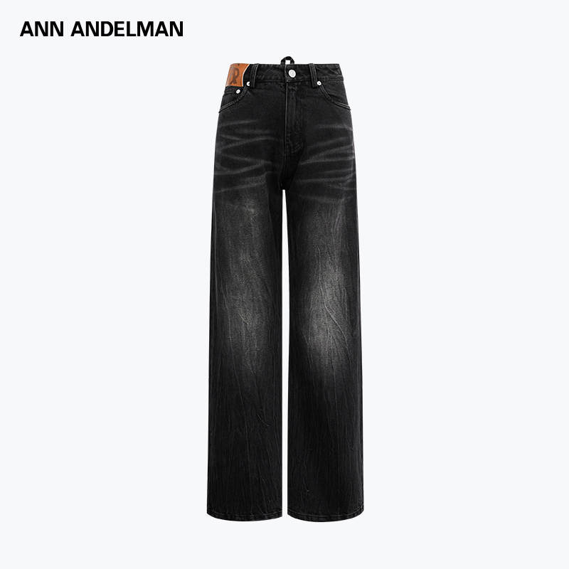 ANNANDELMAN直筒阔腿长裤