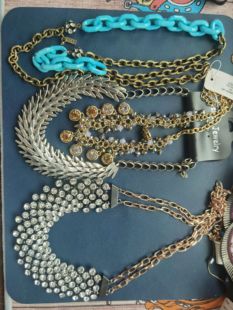 欧美大牌气质珍珠短锁骨装饰项链夸张时尚外贸女配饰品毛衣链