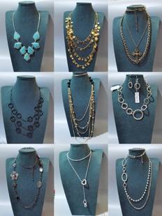 欧美外贸孤品复古项链女百搭链岁月痕迹默认微瑕介意慎拍0115