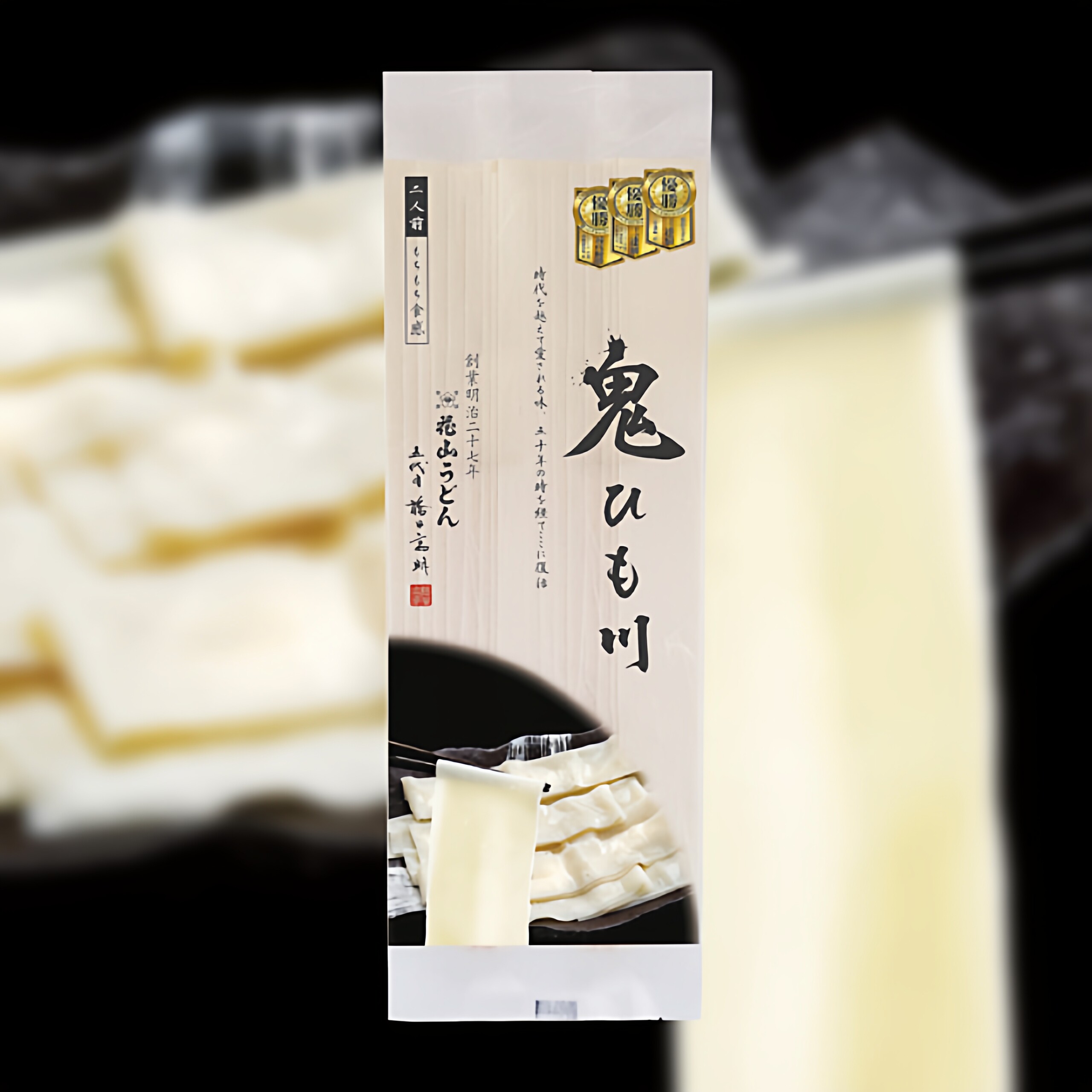 爆火现货日本东京人气花山乌冬面鬼ひも川经典系列咖喱乌冬高汤