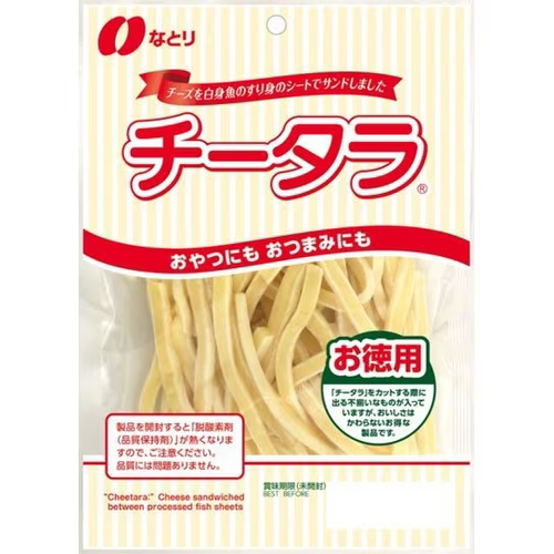 新品日本Natori 烟熏 芝士 鳕鱼条零食下酒菜即食零食加泡面