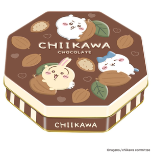 新品日本代购 吉伊卡哇chiikawa巧克力盲盒 铁盒 罐装情人节礼物