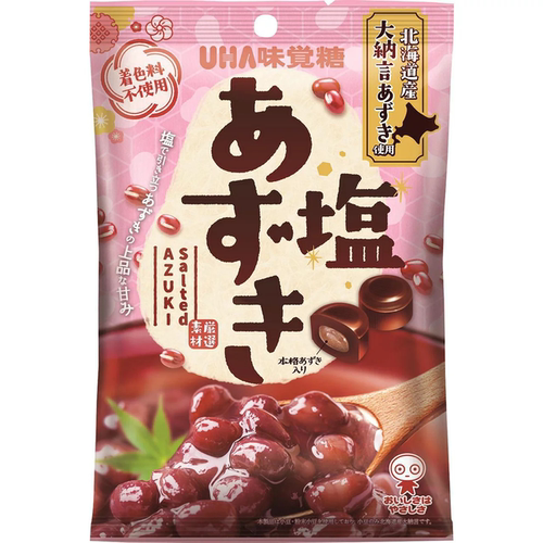 日本UHA悠哈红豆味味觉糖蜂蜜味