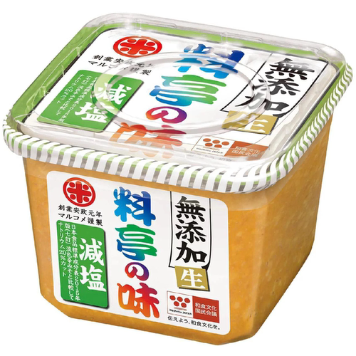 日本marukome料亭之味 料亭の味生米花味噌酱原装进口日式调味料