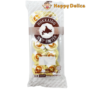 日本进口北海道 雪印 发酵黄油 无盐黄涂抹面包烘焙独立小包