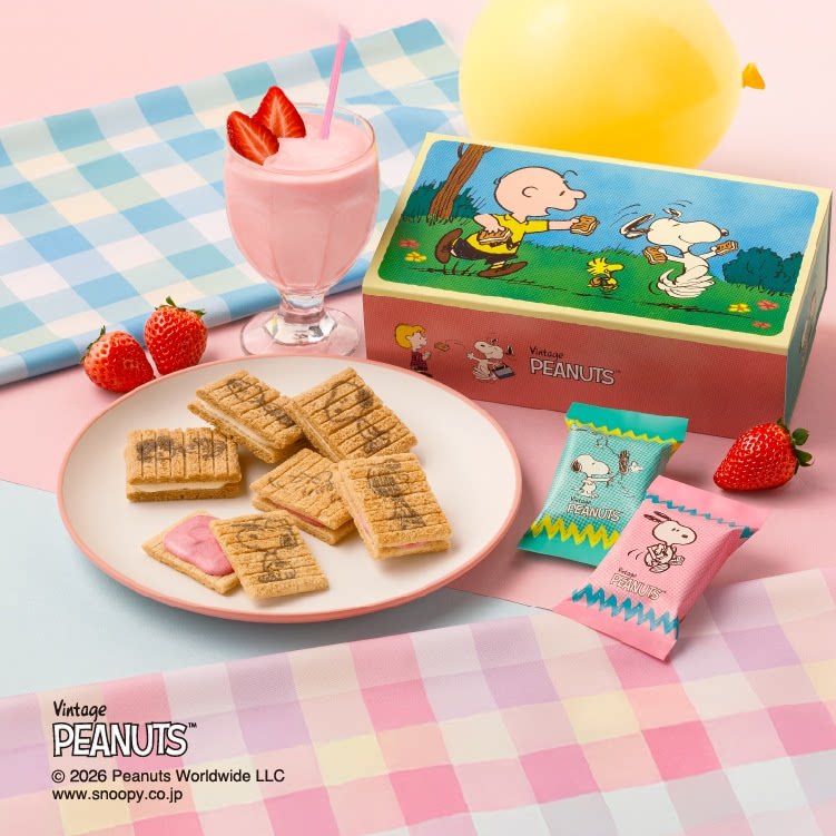 新款春夏限定sugar butter tree黄油树饼干史努比联名礼盒零食