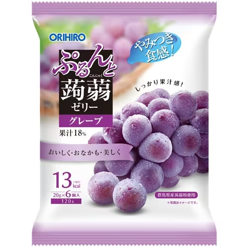 大林至菓蒟蒻果冻桃子味葡萄味
