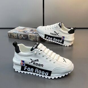 阿甘鞋男鞋四季新款运动鞋时尚舒适潮流网布透气厚底内增高老爹鞋