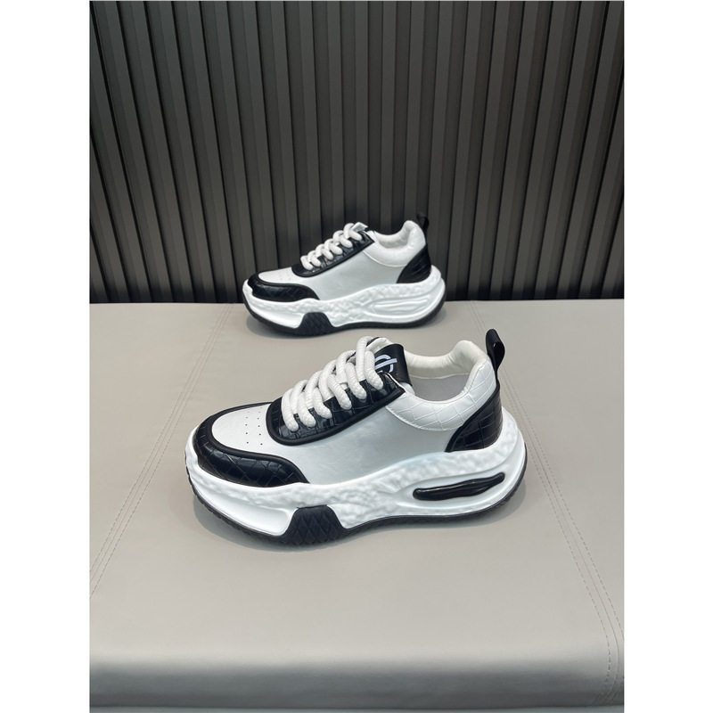 2026秋季新款老爹鞋男皮面溶解底百搭防滑休闲鞋圆头舒适黑色男鞋,流行男鞋,老爹鞋,淘宝优惠券,粉丝福利购,淘宝优惠卷