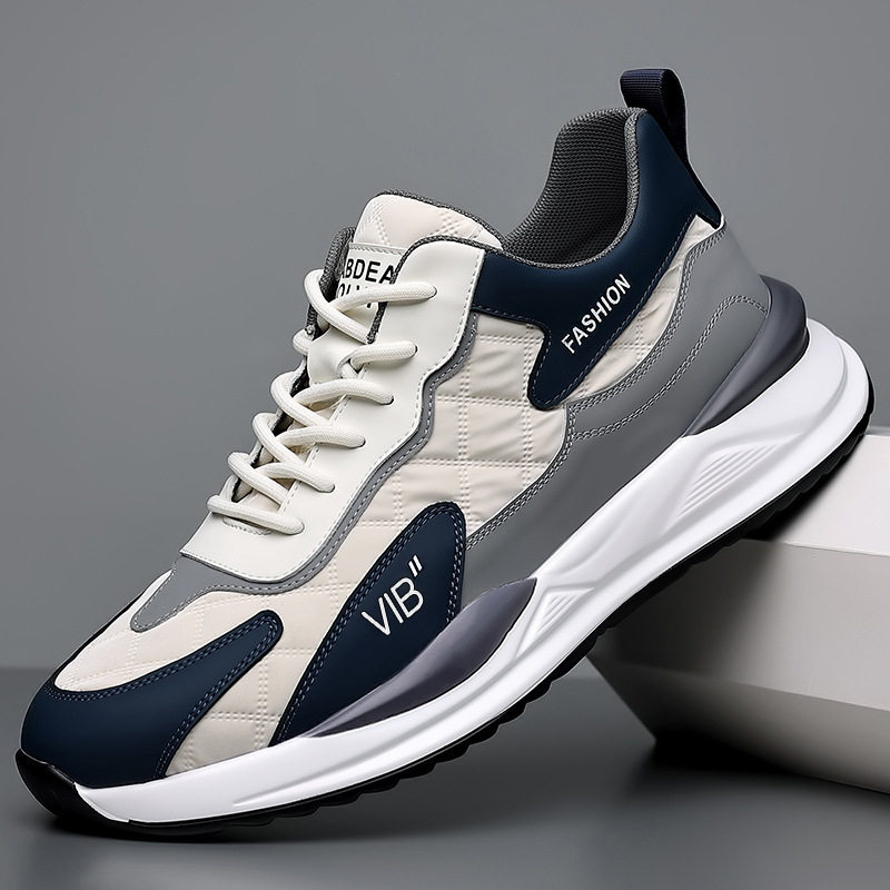 2026秋冬新款老爹鞋增高轻便男鞋透气百搭潮鞋厚底男士运动休闲鞋,流行男鞋,老爹鞋,淘宝优惠券,粉丝福利购,淘宝优惠卷