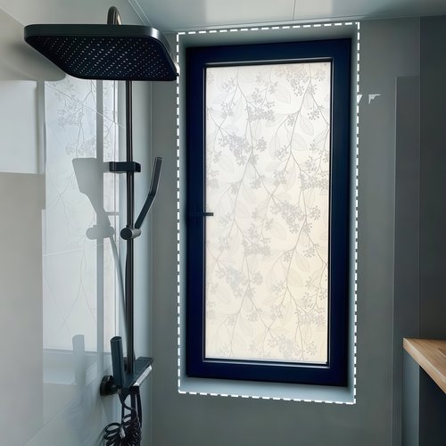 磨砂窗户静电玻璃贴膜