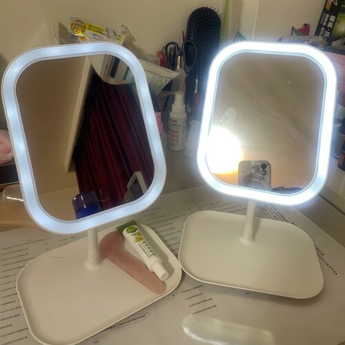 LED智能补光桌面化妆镜