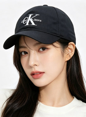 代购正品CK帽子2026新款JENNE同款男女遮阳防晒棒球帽刺绣鸭舌帽