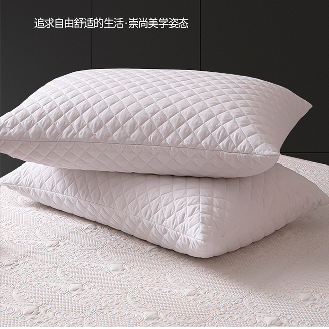 双面夹棉枕套48x74cm防口水头