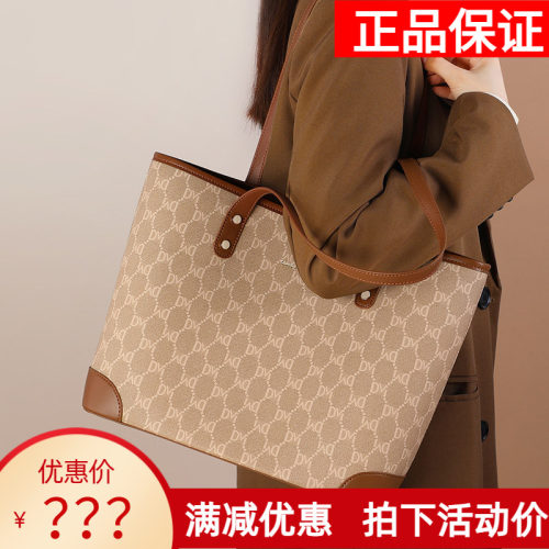 Viney托特包包女2026新款夏季大容量大学生上课通勤单肩手提女包