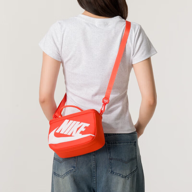 Nike/耐克 正品新款男女同款时尚鞋盒式斜挎包FN3059-869