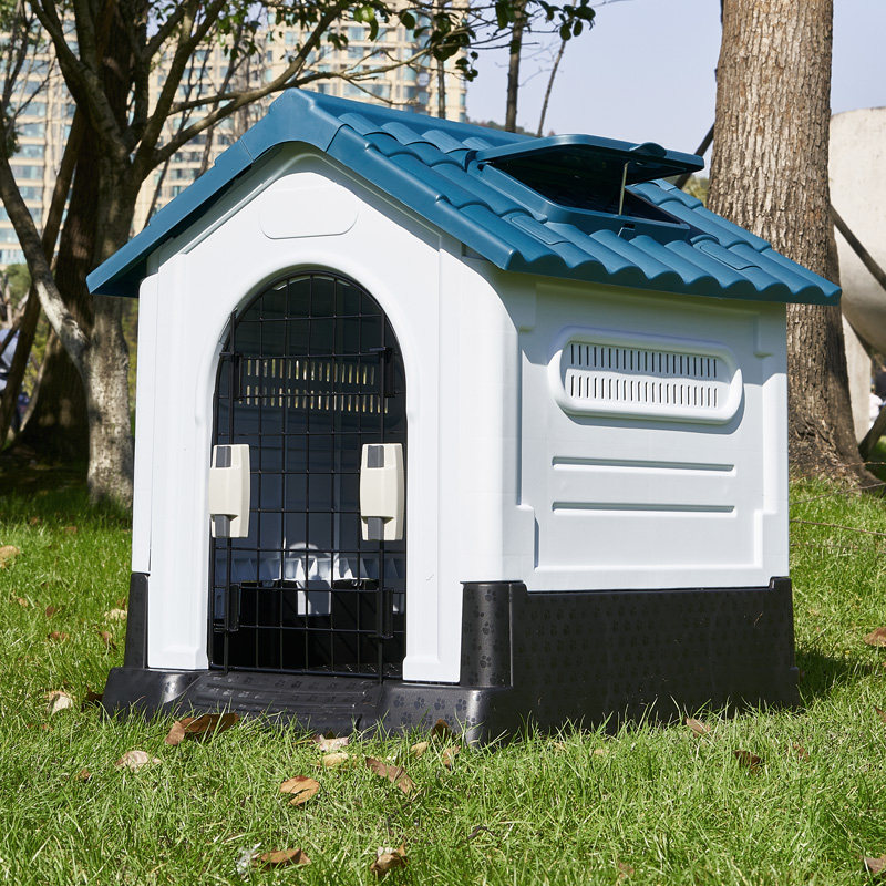 狗窝室外狗房子户外狗屋冬季保暖大型犬狗狗别墅狗笼防水狗舍猫屋