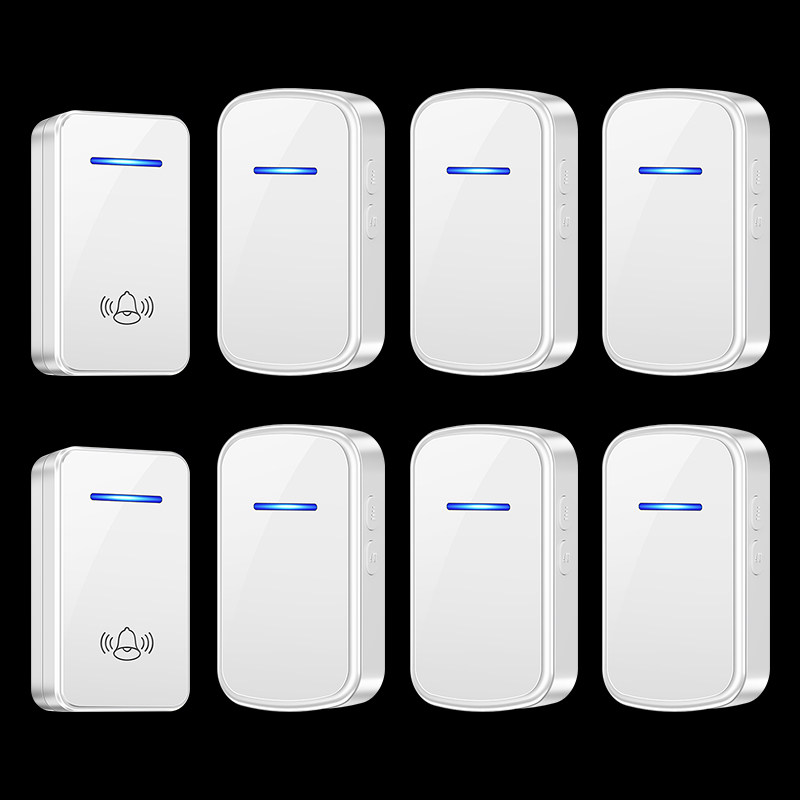 无线智能门铃家用超远距离无线门铃二拖六电子遥控老人呼叫器,电子/电工,楼宇对讲设备,淘宝优惠券,粉丝福利购,淘宝优惠卷