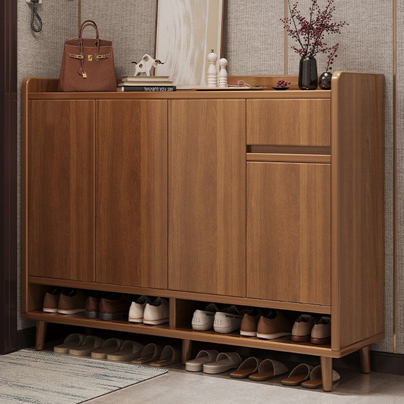 楼道鞋柜家用门口大容量入户玄关柜2025新爆款实木收纳经济型鞋架,住宅家具,鞋柜,淘宝优惠券,粉丝福利购,淘宝优惠卷
