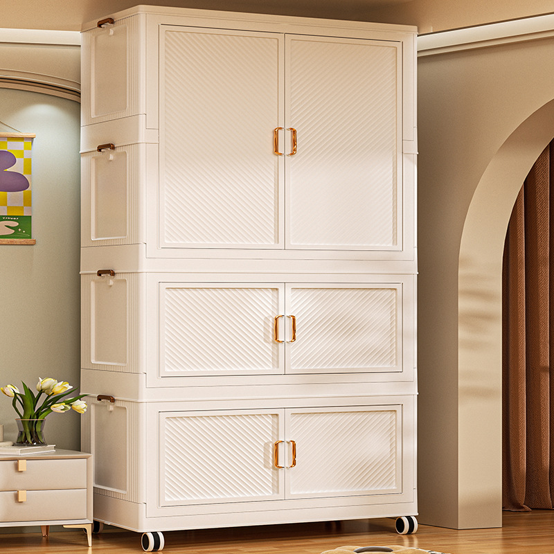 简易衣服置物柜衣服玩具储物柜