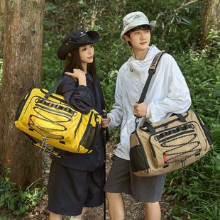 大容量运动旅行包男女户外手提斜挎包轻便防水健身包短途旅行袋