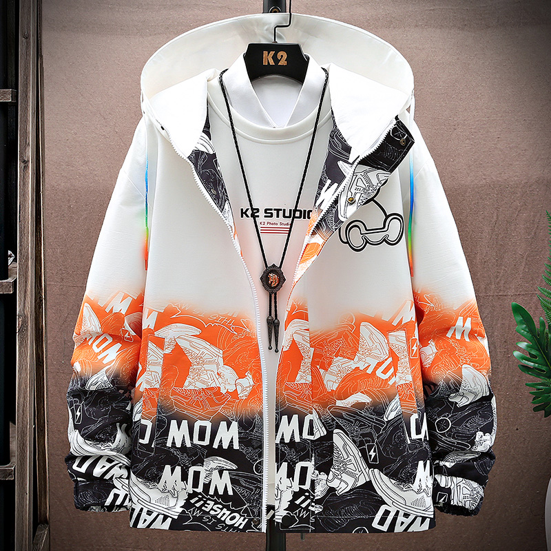 A011-3秋季青少年挂拍开衫休闲棒球服ins潮K611P50，男装夹克，星座101C（原电商A011-3）