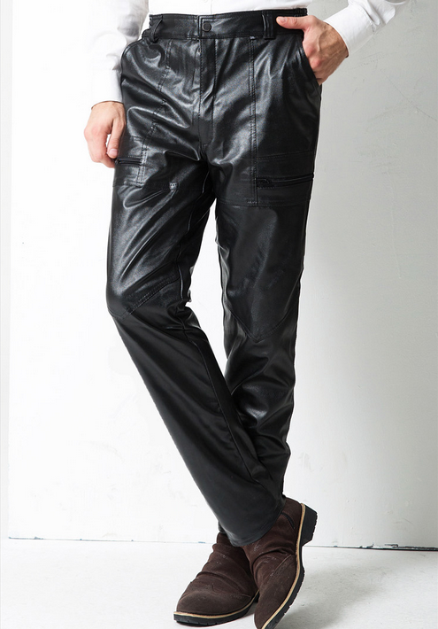 Pantalon cuir homme droit PASSION BREAK pour hiver - Ref 1476854 Image 2