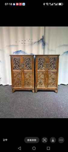 中式仿古明清老家具面条柜高棉花梨木储物柜小衣柜隼卯